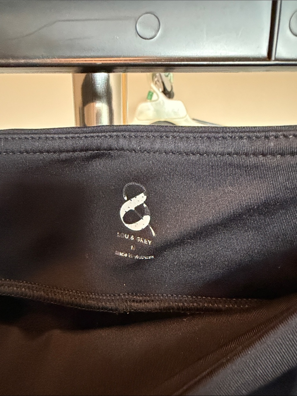 Loft lou&grey Women’s Black Flared legging Pants with Front Pockets image 2
